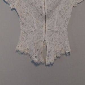 Ivory lace top